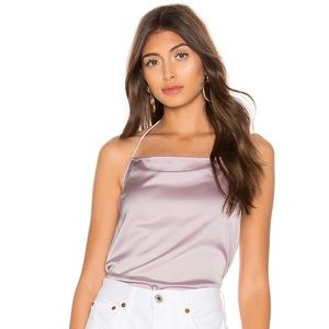 Lavendar Brenna superdown halter top NWT, size S